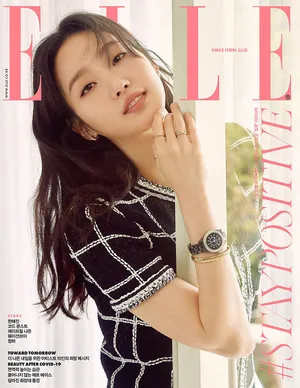 金高银ELLEKorea5月刊封面写真