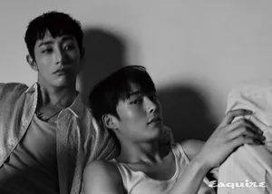 张基龙李洙赫Esquire5月刊杂志写真