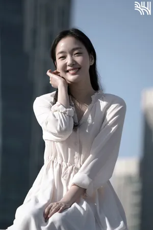 金高银秀气迷人甜美照片_15
