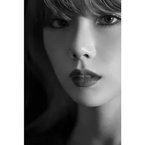金泰妍黑白质感写真图片_4