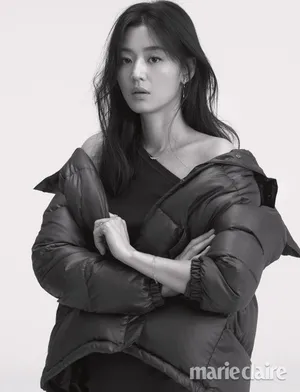 全智贤黑白大片写真图片_4