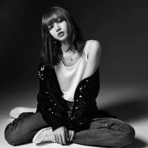 Lisa黑白飒美写真图片第1张