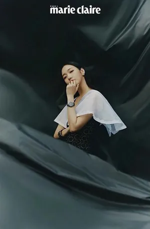 金高银清透优雅大片写真图片_5