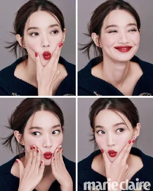 申敏儿性感红唇写真大片_3