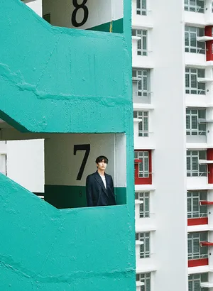 李民基帅气文艺写真图片_3