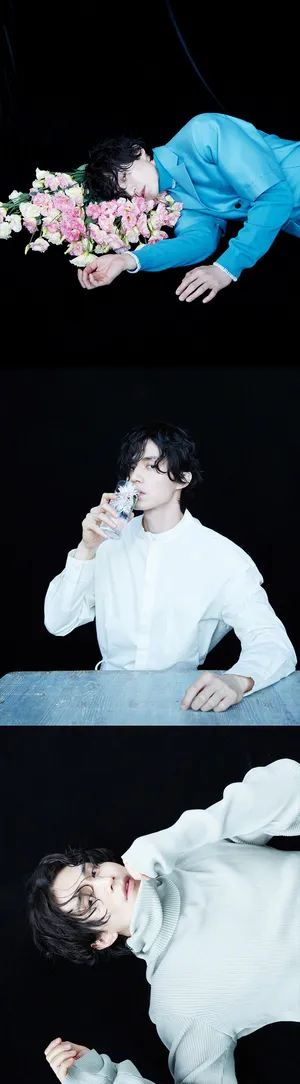 李栋旭性感黑白大片写真图片_1