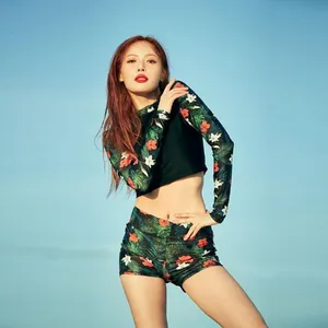泫雅蛮腰肚脐装性感写真图片_2
