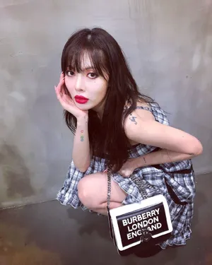 泫雅日系穿搭淑女气质图片