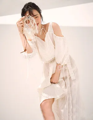 崔雪莉清新杂志写真图片_2