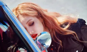金泫雅野性性感公路大片写真图片_7