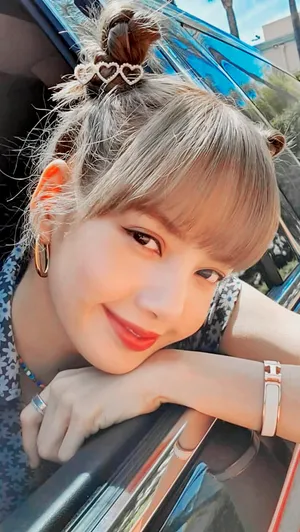 lisa可爱俏皮写真图片