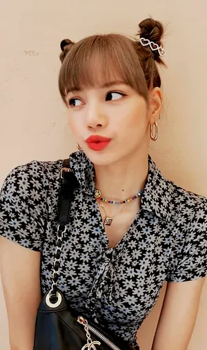 lisa可爱俏皮写真图片_2