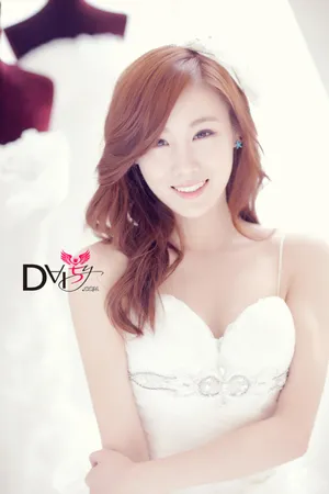 Girls Day前成员禹智海唯美婚纱写真_3
