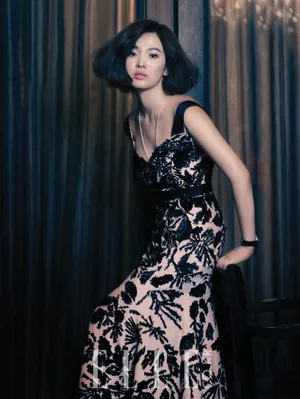 性感女神宋慧乔优雅迷人杂志写真大片_5