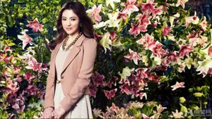 宋慧乔优雅写真 宛如花丛仙子 第二波_2