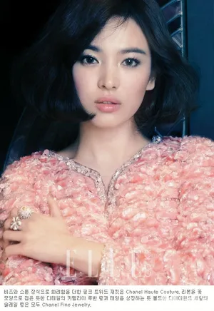 宋慧乔 ELLE杂志温婉写真（2）_1