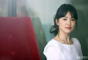 宋慧乔拍写真 气质纯美清淡如菊_2