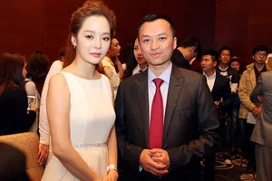 蔡琳在重庆参加风尚盛典的那些高清图 蔡琳近照哦_5