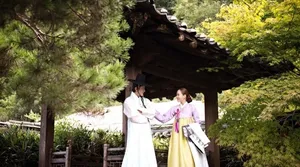 蔡琳高梓淇婚期将近乐开怀 婚照曝光_2