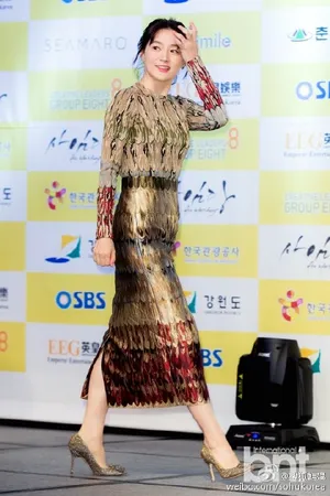 李英爱新戏举行记者会 女神端庄不畏岁月 李英爱图片
