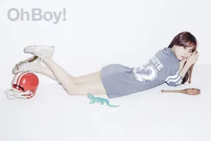 国民女友朴宝英OhBoy! 十月号画报写真 运动青春写真_4