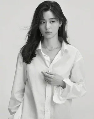 全智贤黑白质感时尚写真高清图片_7