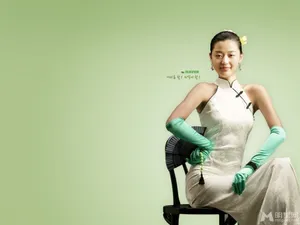 全智贤昔日旗袍照 妩媚挑逗诠释古典美