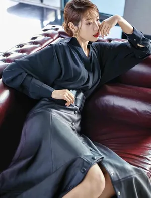 朴信惠浓妆性感气质写真图片_4