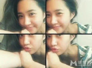 少女时代权俞利公开床上自拍 网友直呼像Krystal_4