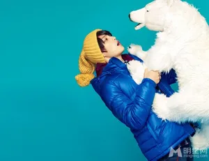 金在中帅气可爱winter写真 金在中图片_3