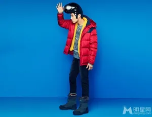 朴有天冬季可爱搞怪写真 朴有天图片