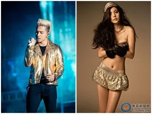 BIGBANG太阳东永裴认秘恋闵孝琳！贴心帮女友绑鞋带照曝光第1张