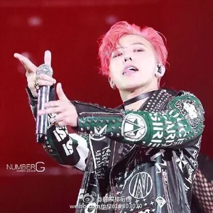 GD权志龙红色头发演唱会高清图片_2