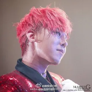 GD权志龙红色头发演唱会高清图片_4
