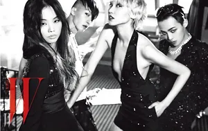 BIGBANG权志龙魅惑画报公开 油头烟熏妆