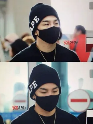 bigbang东永裴0924仁川机场飞台北机场照