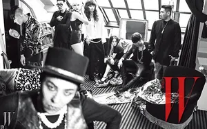 BIGBANG权志龙魅惑画报公开 油头烟熏妆