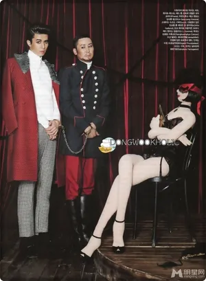 李栋旭VOGUE时尚复古写真画报_3
