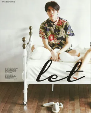 EXO吴世勋朴灿烈Céci杂志8月刊帅气画报写真图_9