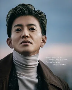 木村拓哉风衣成熟帅气魅力写真图片_4