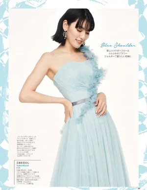 三吉彩花白色婚纱气质优雅性感写真图片_4