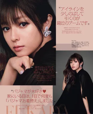 深田恭子黑色长裙优雅性感写真图片