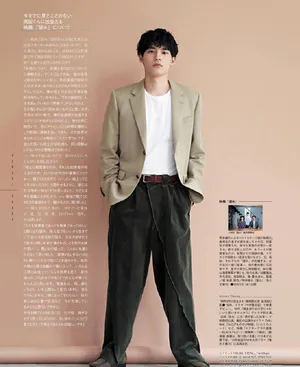 冈田健史五官清秀俊朗写真图片_2