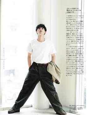 冈田健史五官清秀俊朗写真图片_3