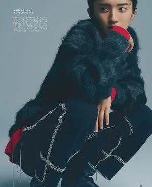 道枝骏佑暖男毛衣可爱帅气写真图片_3