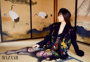 木村心美时尚芭莎香港杂志写真图片第3张