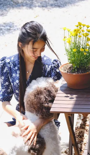 木村光希碎花裙温柔清纯写真