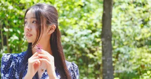 木村光希碎花裙温柔清纯写真_7