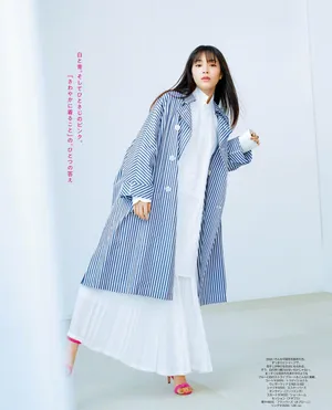 广濑铃粉裙杂志性感写真_3