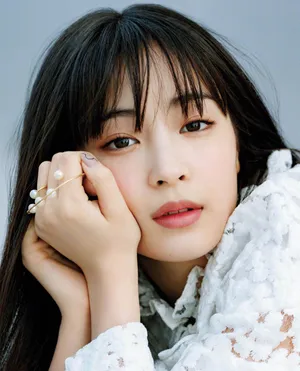 广濑铃粉裙杂志性感写真_5